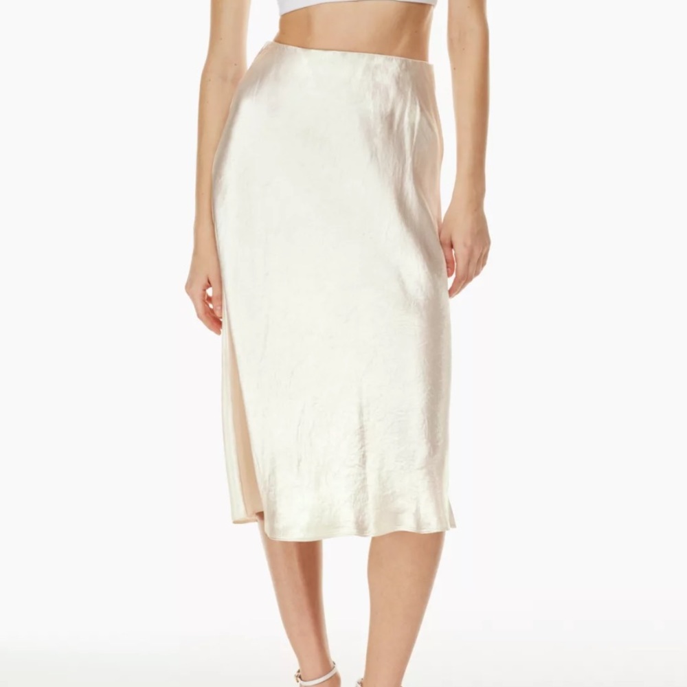 Aritzia Babaton Slip Midi Skirt